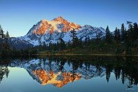 Evening at an Alpine Lake.jpg