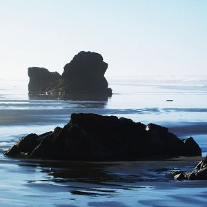 The Spaniel ocean rock