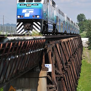 Sounder Train at Tacoma, WA