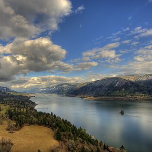 Columbia River Gorge from Cape Horn
