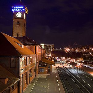 Union Station At Night