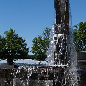 Seattle Aquarium Fountain