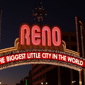Classic Reno sign