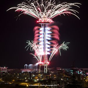 New Years at the Space Needle