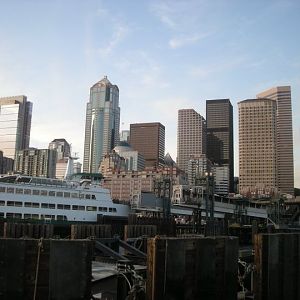 Seattle from Colmman Dock
