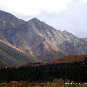 Autumn mountains, Alaska