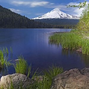 Trillium Lake and Mount Hood - First Day of Summer