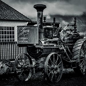 Steam tractor Built in 1900