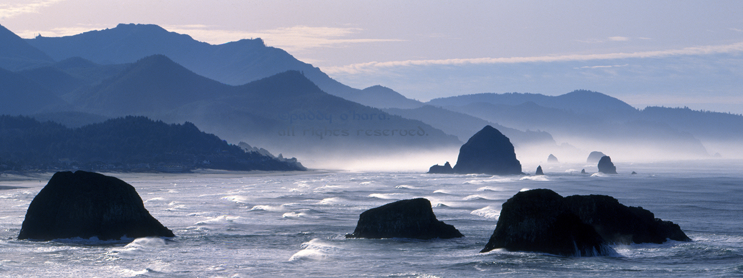 Cannon Beach and south