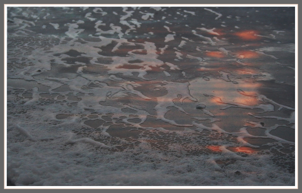 Sea Foam Sunset
