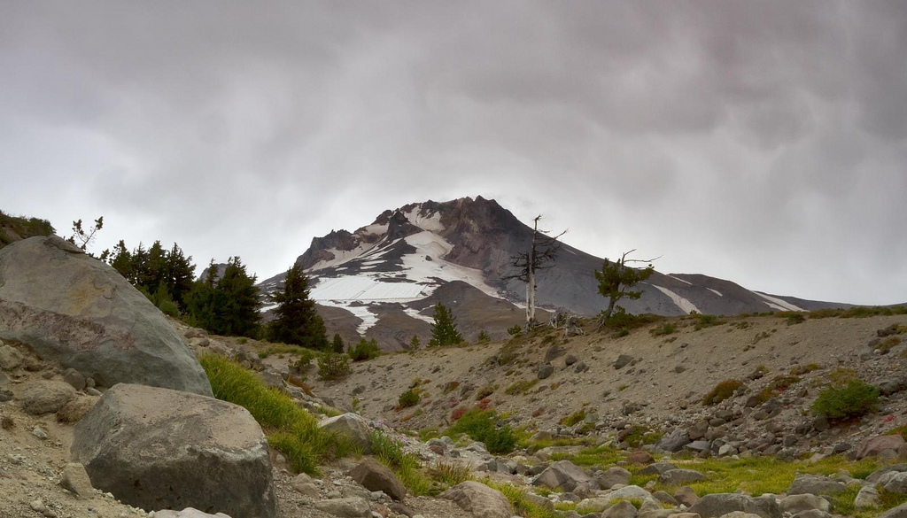 Summer turns to Fall on Mount Hood