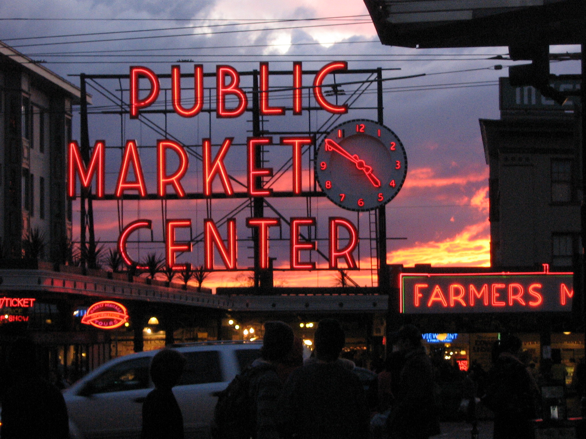 The Market at Dusk