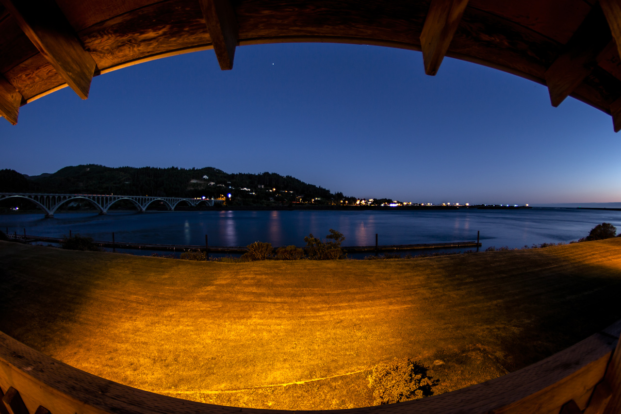 A fisheye view