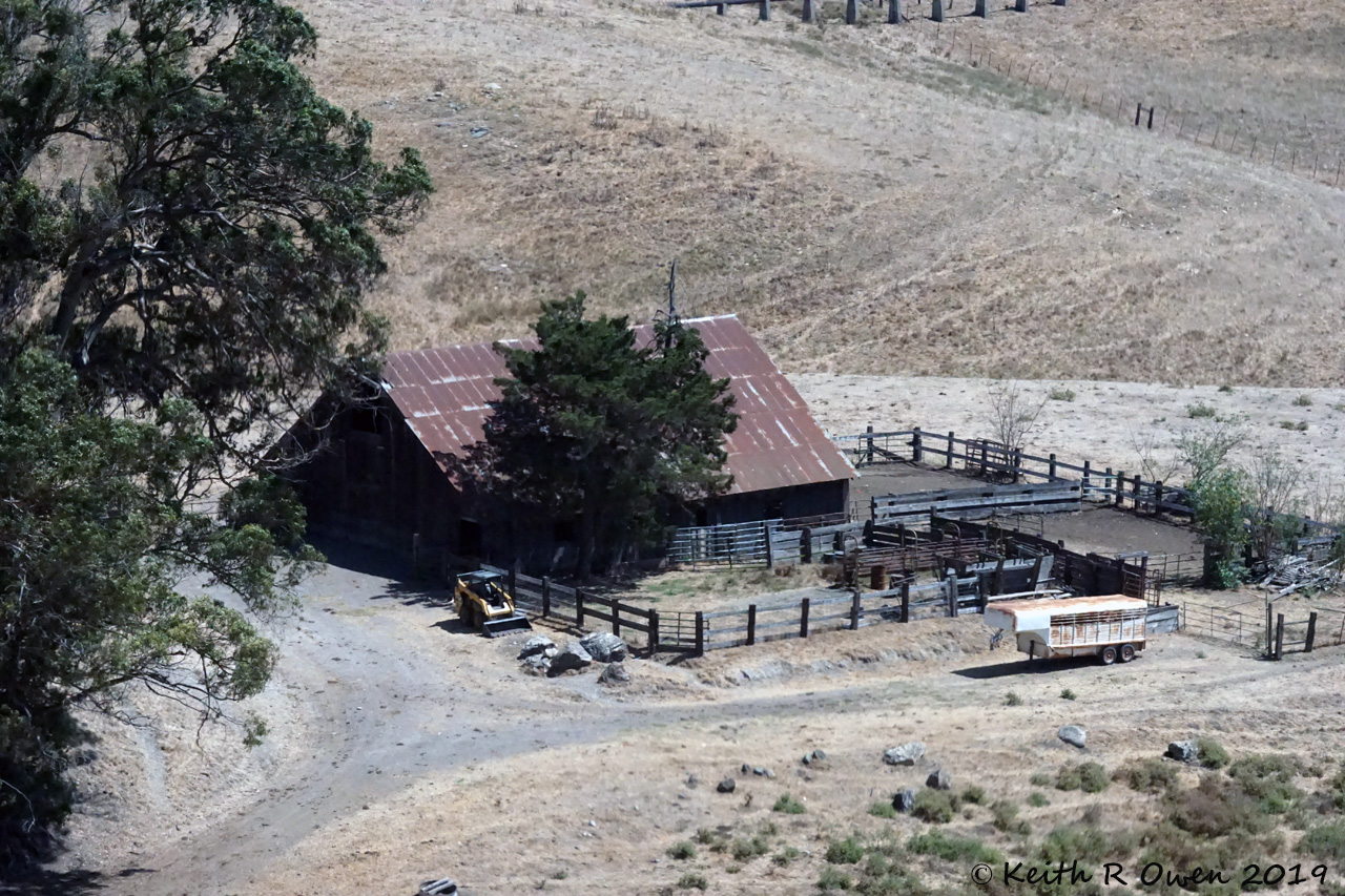 Barn on Cuesta Pass, CA