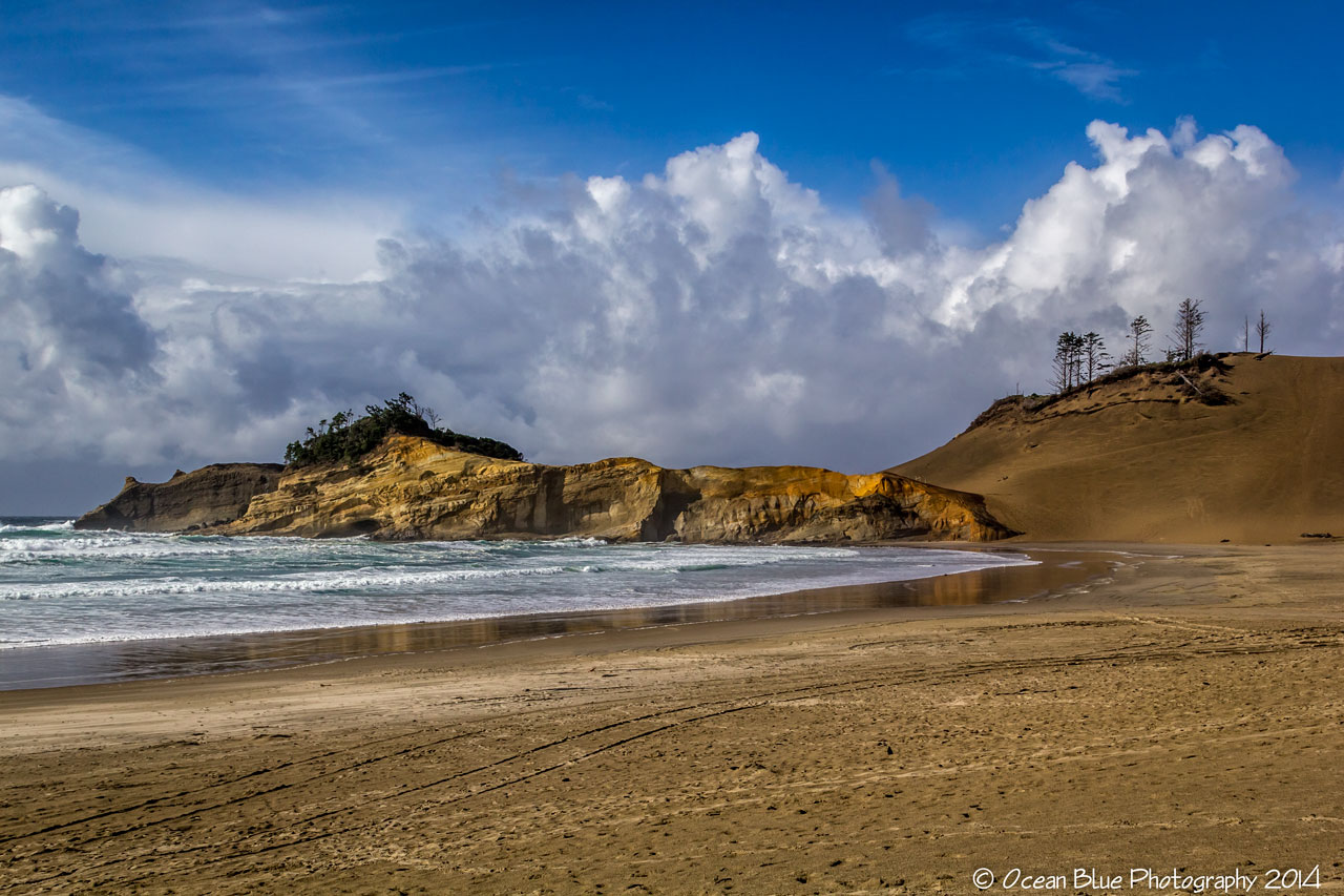 Beach at Pacific City,Or