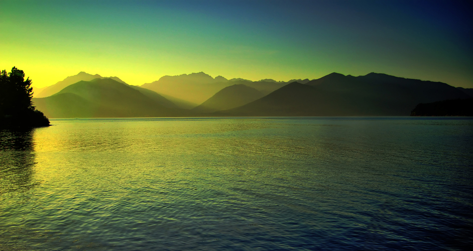 Blue Sunset