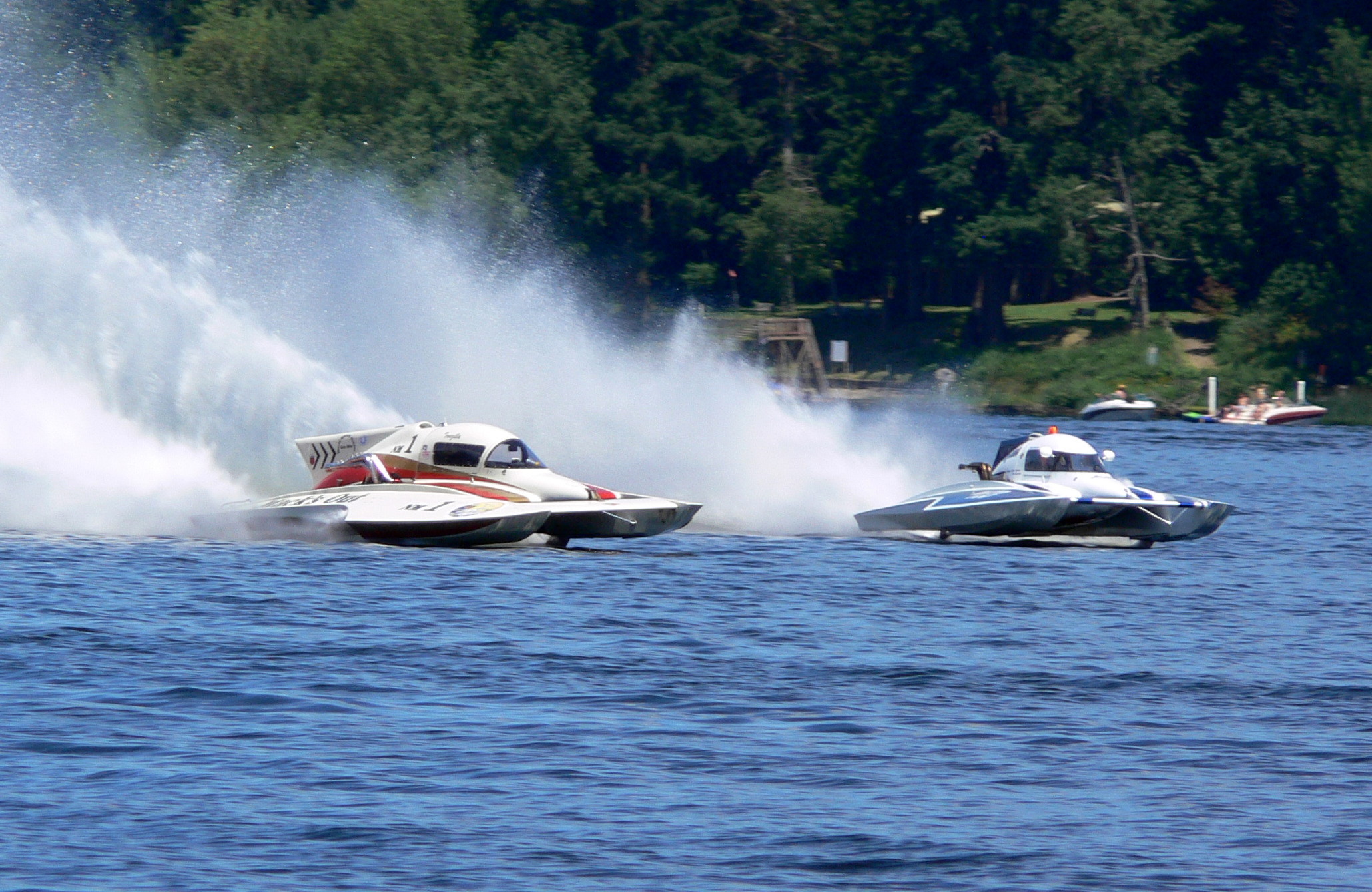 Boat races at Black Lake
