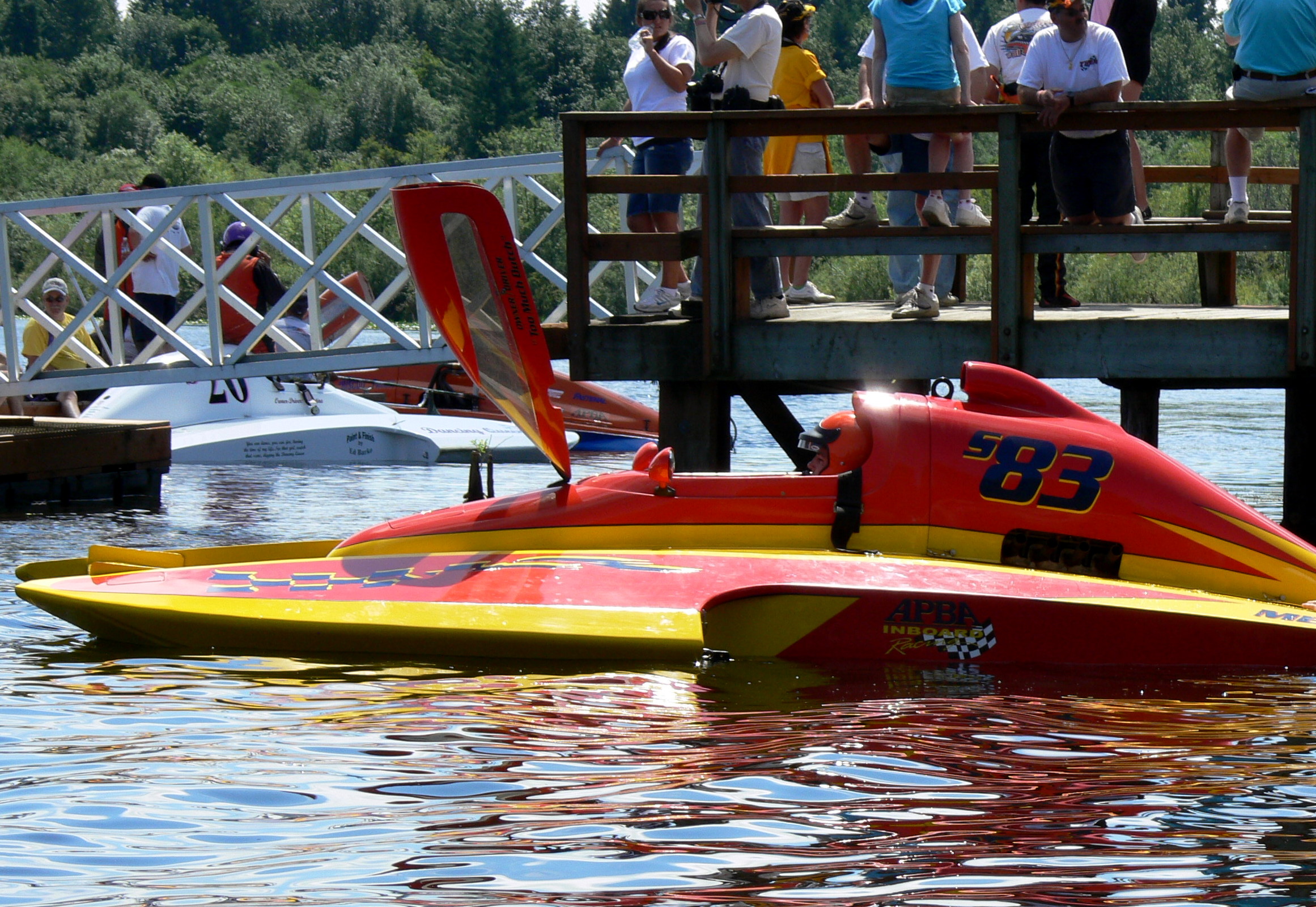 Boat races at Black Lake