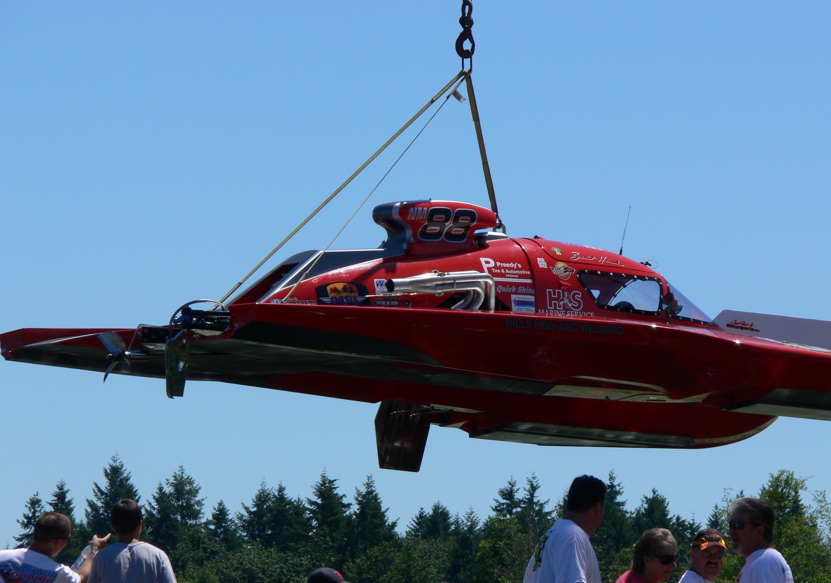 Boat races at Black Lake