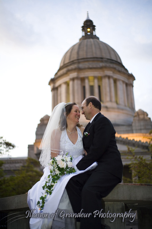 Bridal Portraits at the Capitol Building