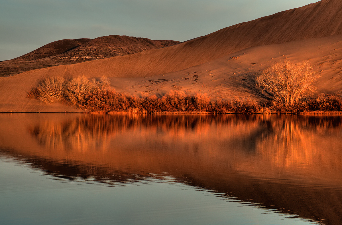 Bruneau Dunes State Park Sunset