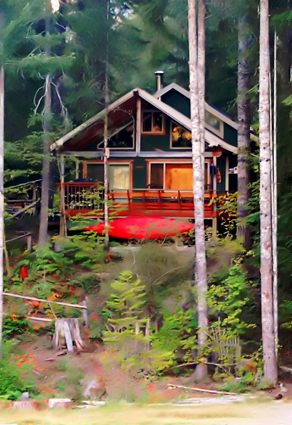 Cabin By the Lake