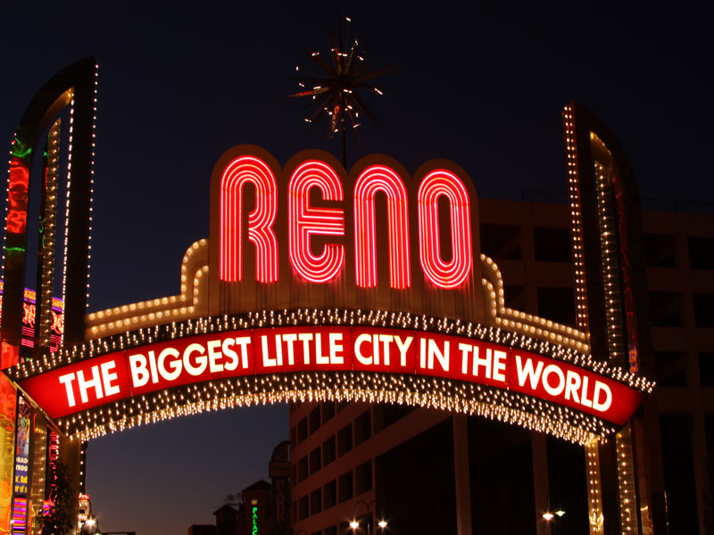 Classic Reno sign