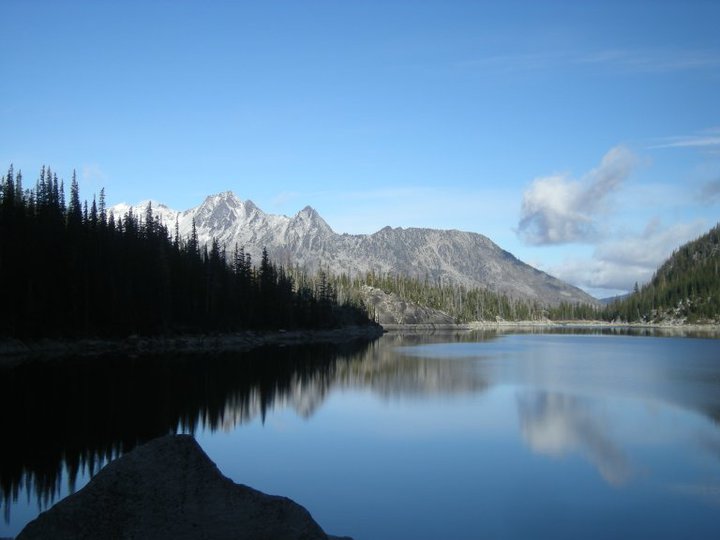 Colchuck Lake and Mt. Cashmere