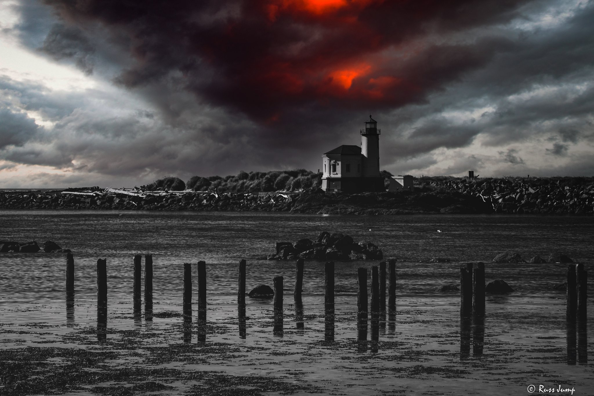 Coquille River Lighthouse Bandon, Or.