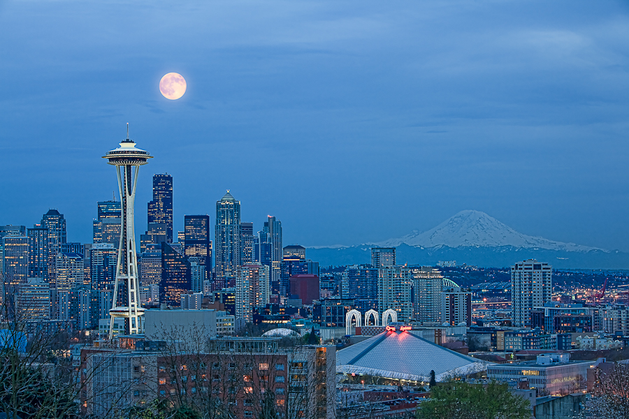 Evening in Seattle