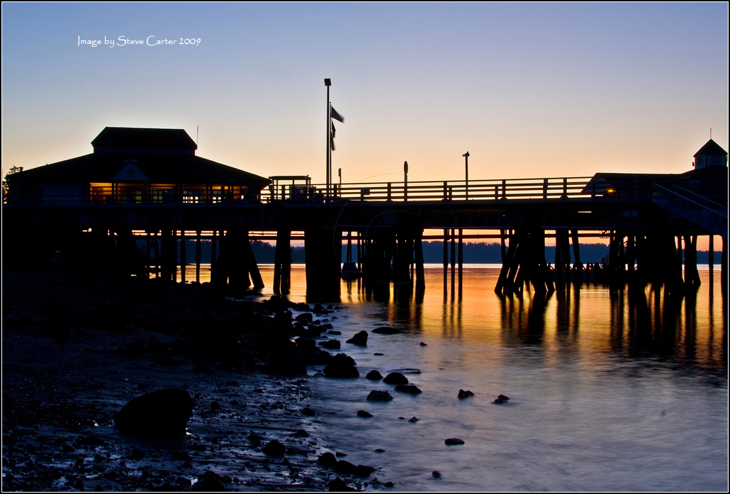 Ferry Dock Sunset