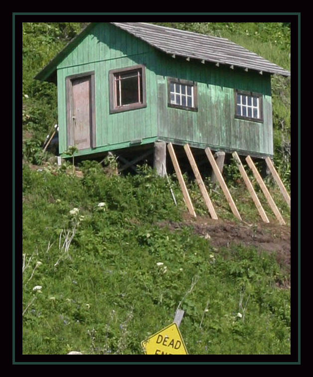 For Sale Small Cabin Overlooking Bay!