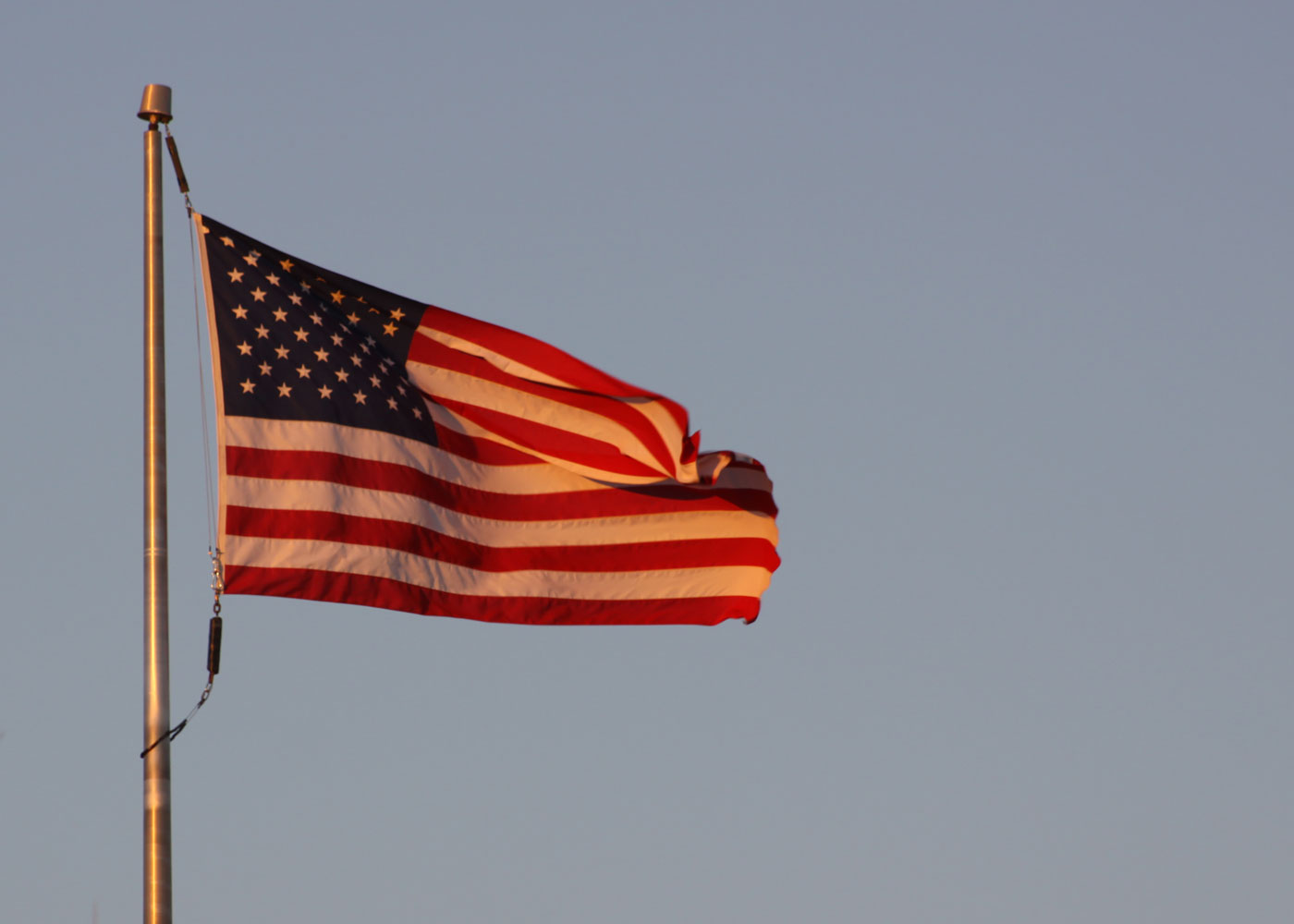 Glowing Flag