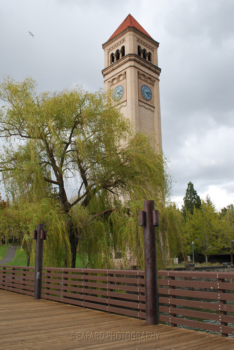 Great Northern RR clock tower