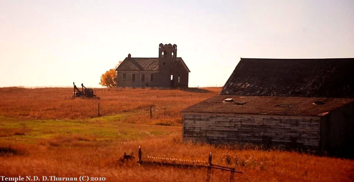 High plains ghost town