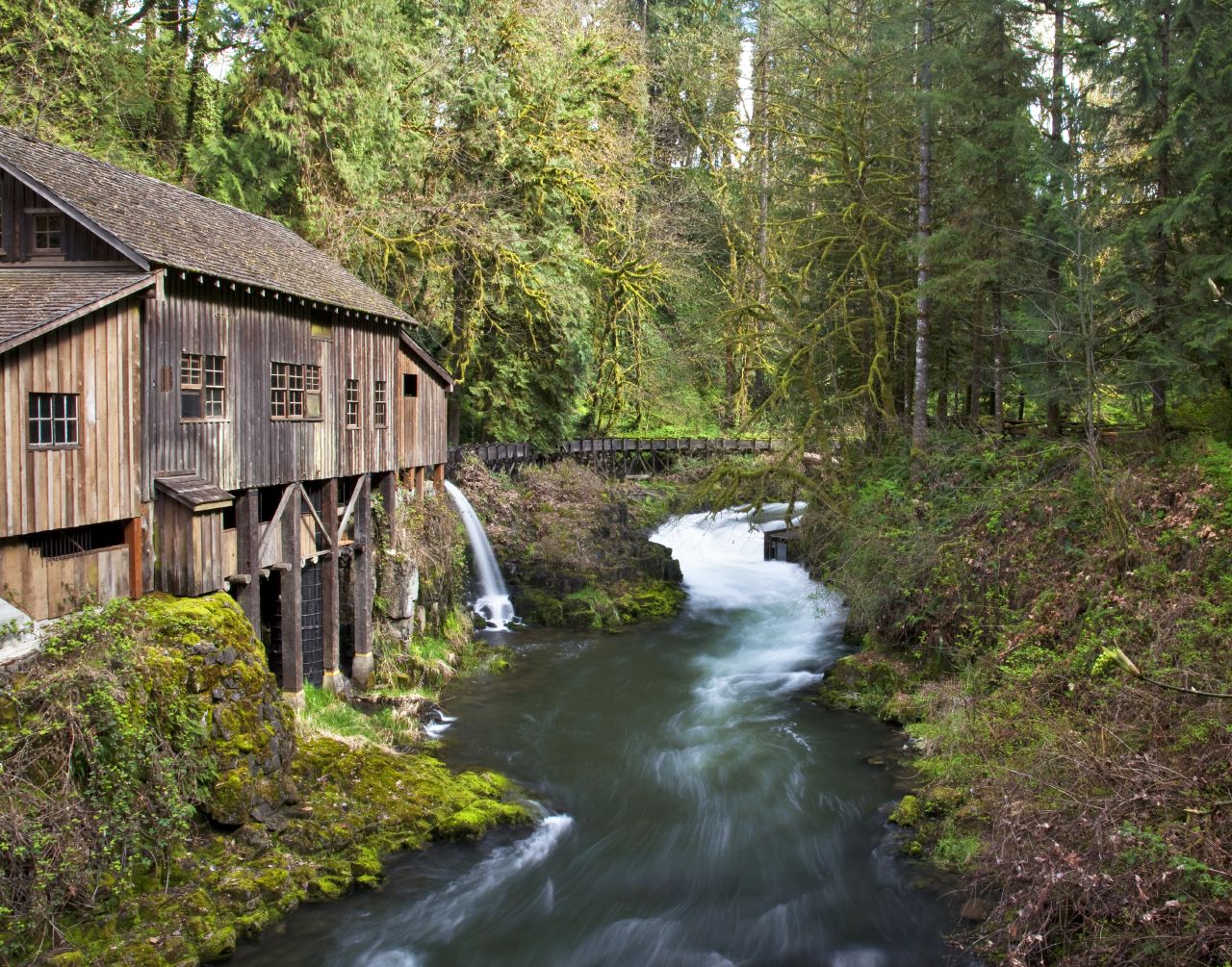 Historic Grist Mill - still grinding after all those years.