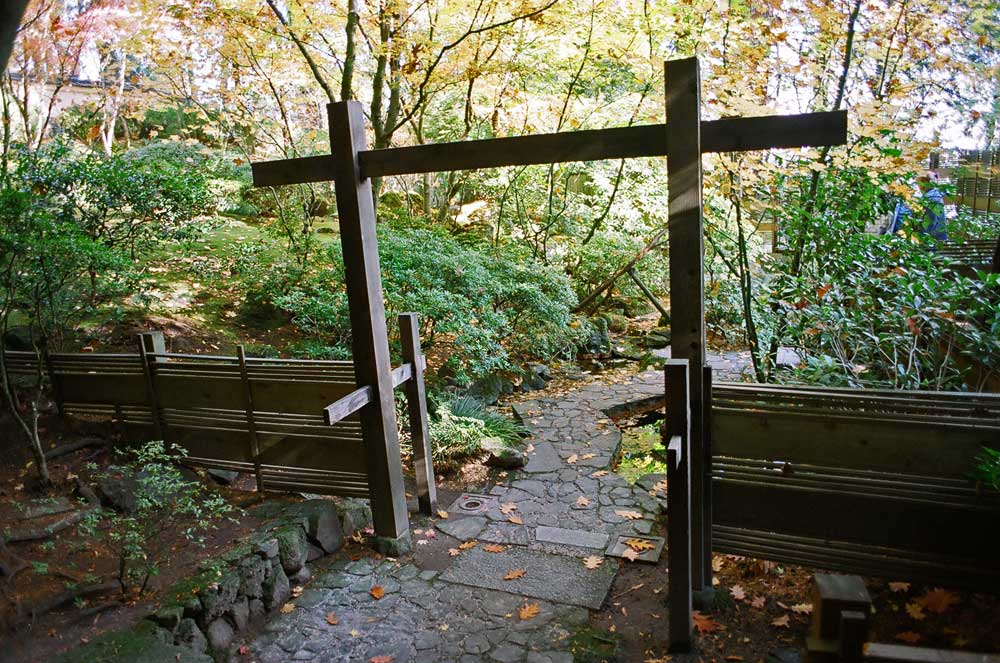 Japanese Garden gate