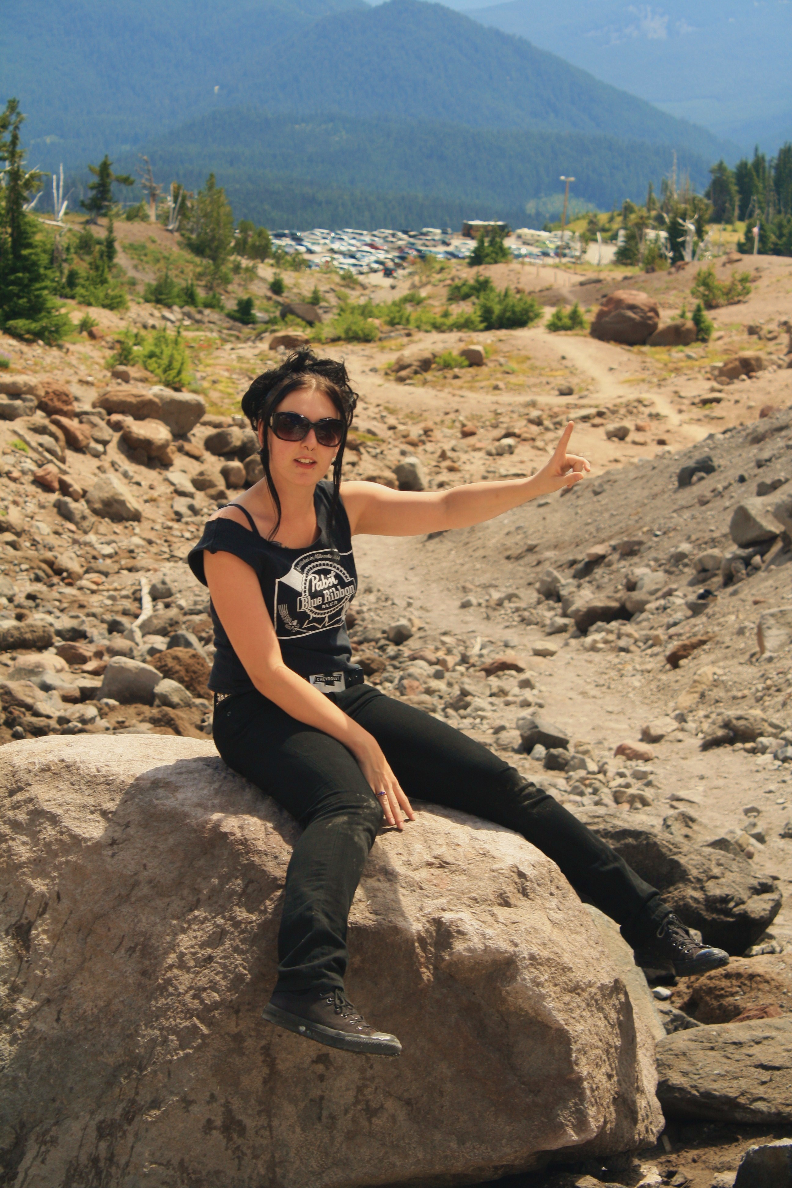 Jessie at Mt. Hood.