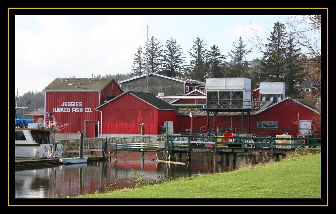 Jessies Ilwaco Fish Company - Ilwaco Harbor