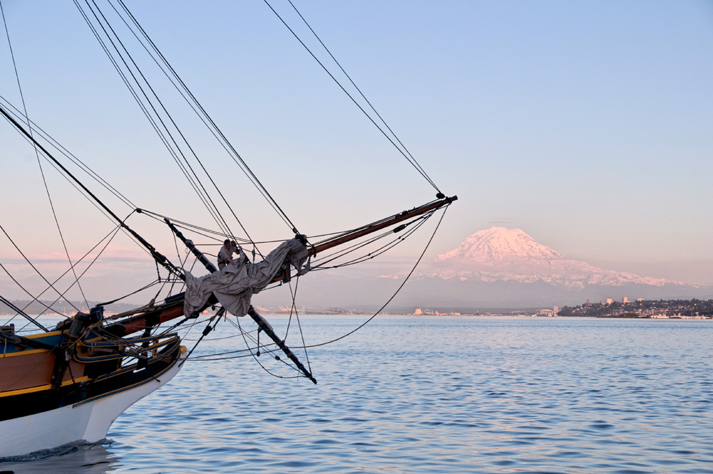 Lady Washington and Rainier
