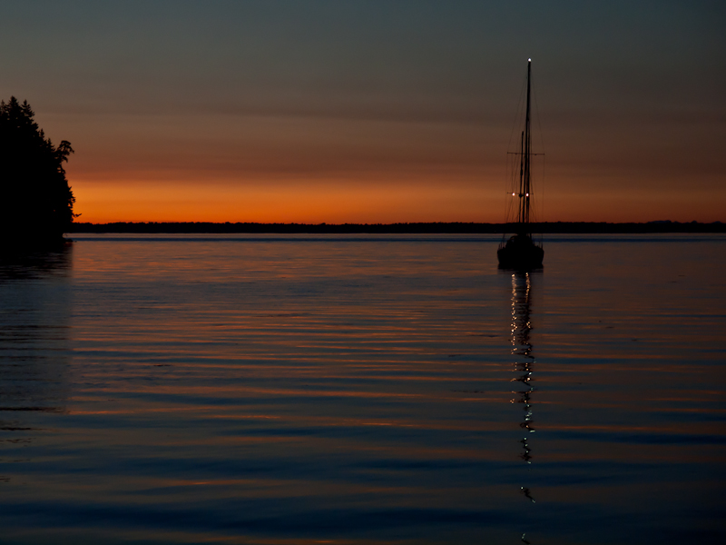 Last Hint of Sunset