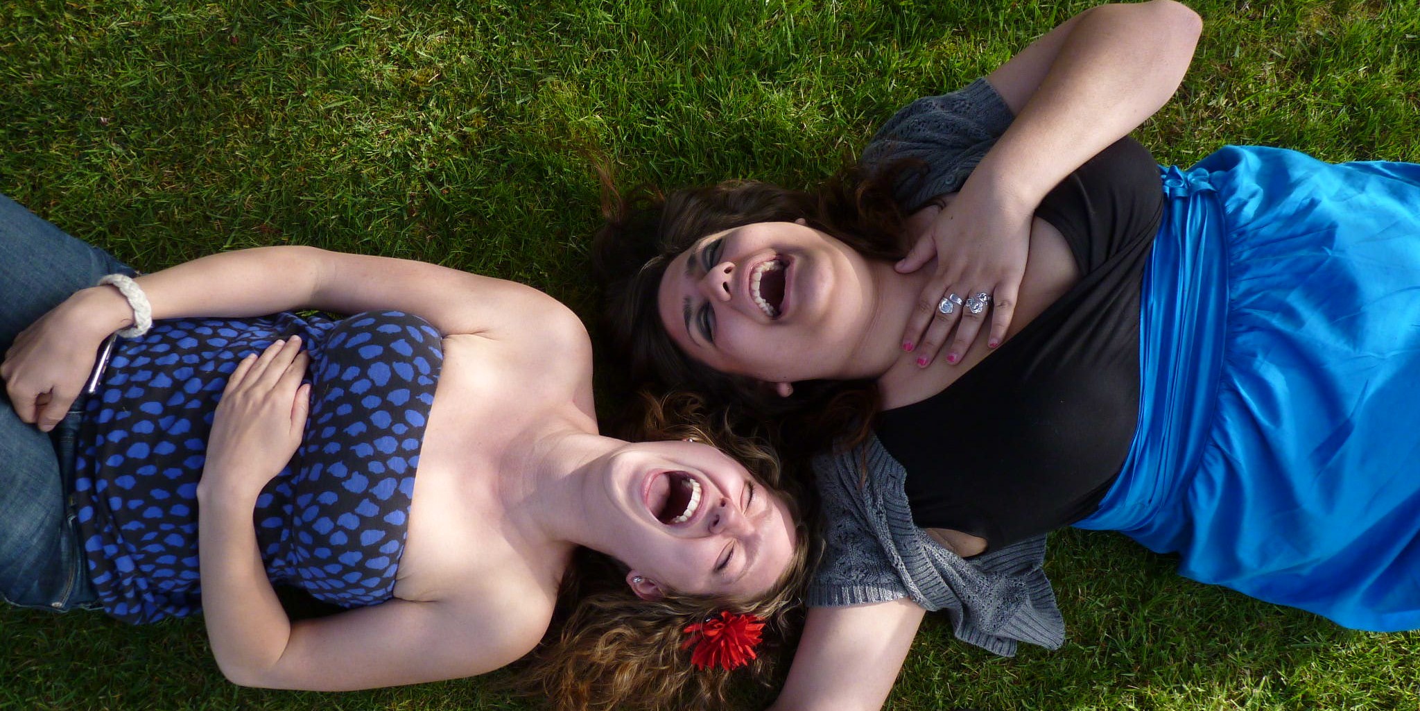 Laughing Best Friends