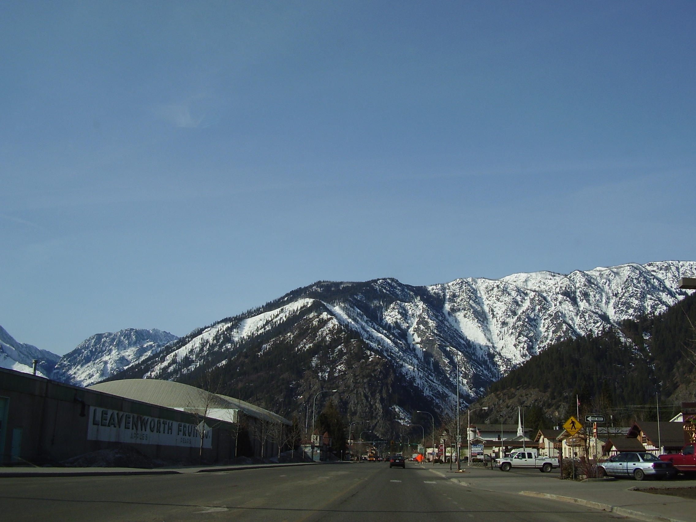 leavenworth   washington  the mountain