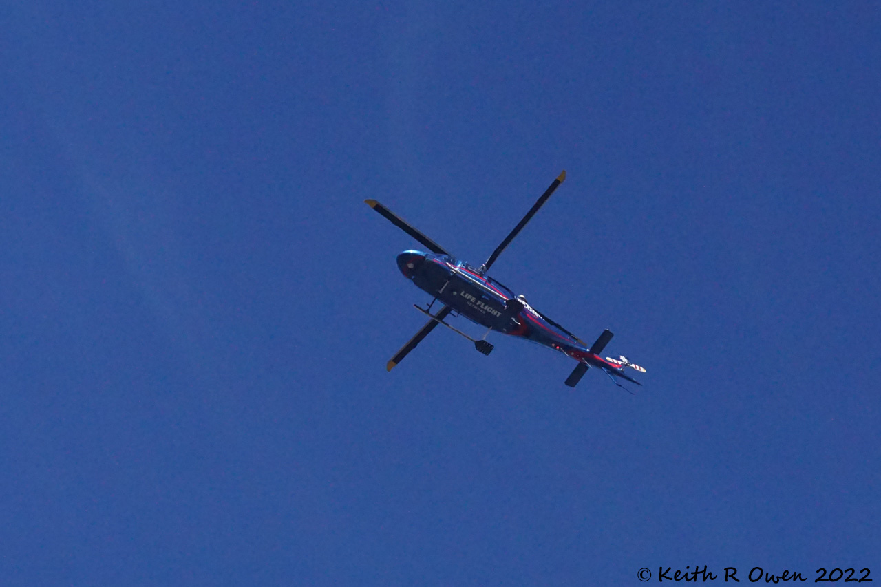 Life Flight Helicopter