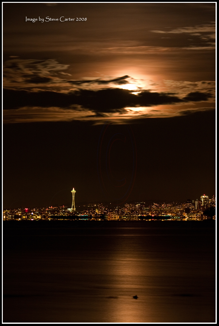 Moon over the Needle