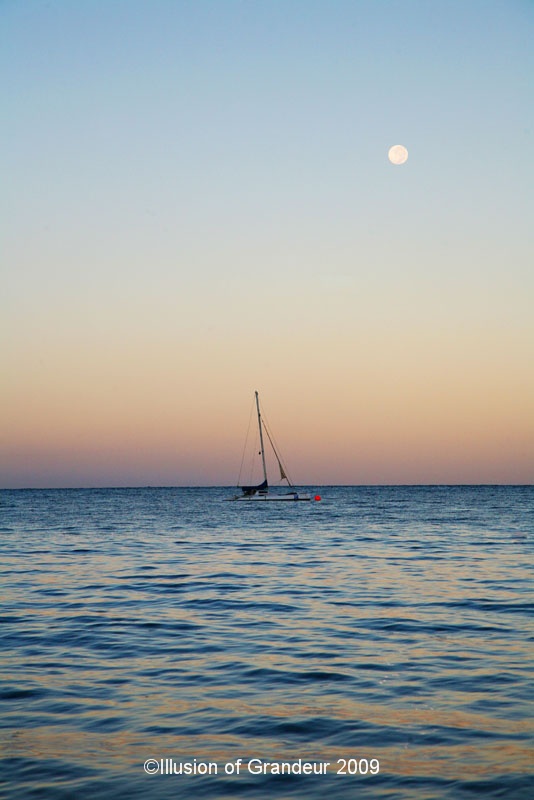 Moon set