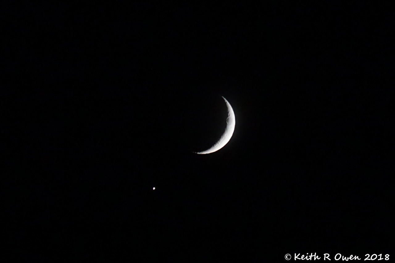 Moon & Venus