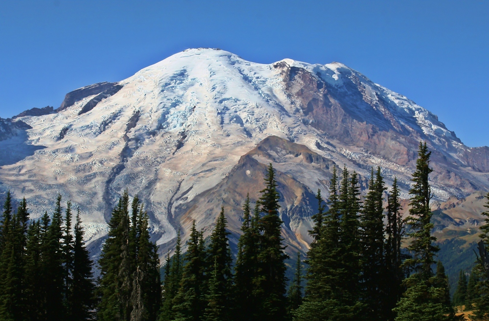 Mount Rainier at Sunrise National Park