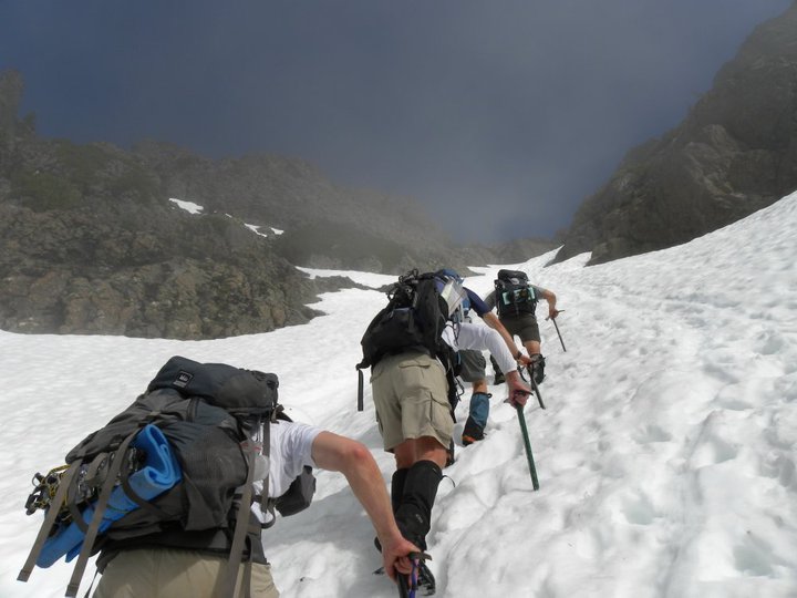 Mountaineers on The Brothers