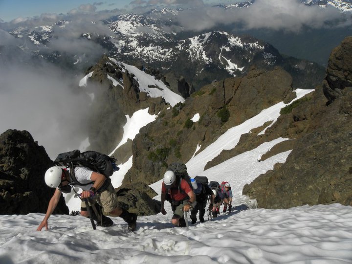 Mountaineers on The Brothers